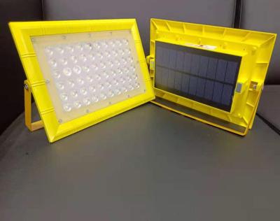 China Outdoor Rechargeable Uunique Design Bestselling Residential Waterproof Camping Emergency Solar Portable Flood Light With Flashing Alarm for sale