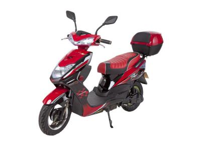 China 450W or 800W Red Electric Scooter For Teenagers , Brushless Motorcycle for sale