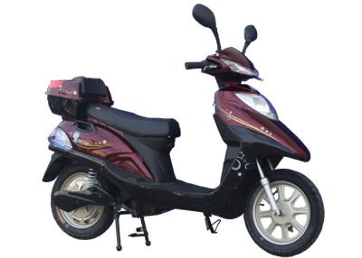 China Custom E scooter 350w , Adult Electric Motorcycle Red or pink color for girls for sale