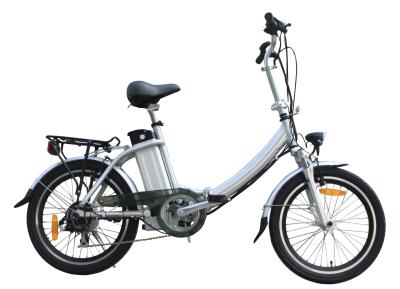 China Girls 250W 36V / 10Ah  Folding Lithium Electric bicycle / e bike with CE for sale