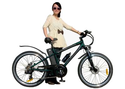 China Girls Racing MTB Foldable Electric Bicycle , High Speed Mountain e-Bike 26 PAS System for sale