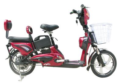 China bicicleta a pilhas acidificada ao chumbo de 48V 10Ah, E-bicicleta 16 polegadas, 