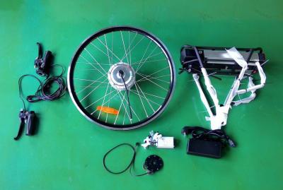 China 26'' 250W Ebike / Electric Bike Conversion Kits with rear motor rack battery for sale