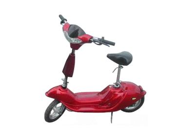 China Classical 2 wheel red electric scooter ,  foldable mini e scooter for adults for sale