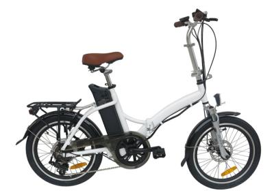 China 20 Inch 36V 250W Foldable Electric Bicycle / Bikes for Kids and Student with USB Plug for sale