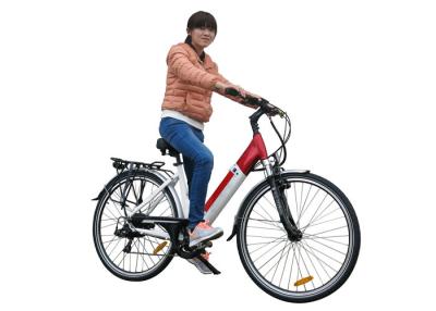 China Alloy Frame Fastest City Electric Road Bike , Electric Powered Bicycle for sale