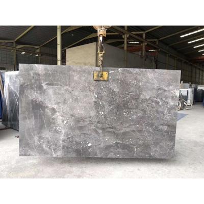 China Modern Chinese Gray Block Stair Rustic Marble, Import White Marble from Brazil Pietra Blue Cinderella Gray Marble with Gray Vein for sale