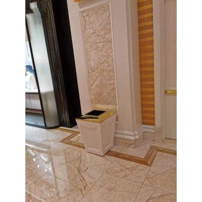 China Cheap modern spider marble wall tile slab price golden marble for decoration for wall for sale