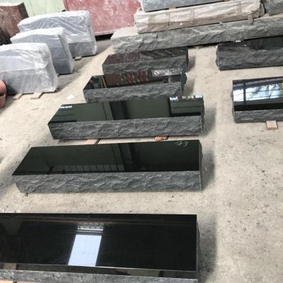 China Modern Cheap Headstone G684 Headstone And Zimbabwe Monument Monuments Black Granite Headstone for sale