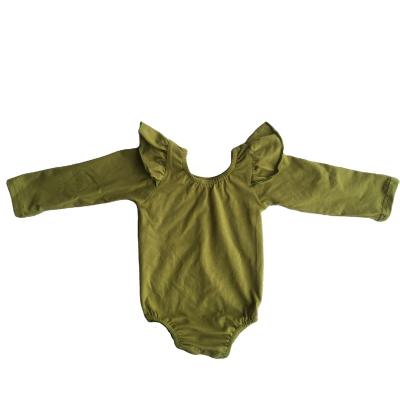 China Lovely summer baby triangle climbing suit in solid color baby clothes for sale