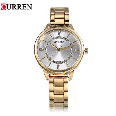 China Luxury Gold Calendar CURREN 9006 Full Top Brand Women Watches Ladies Watch Classic Stainless Steel Band Strap Female Clock Relogio Feminino for sale