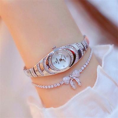 China 1540 Women's Wristwatches 1540 Water Resistant BS Bee Sister Bee Sister Gold Wristwatches Dress Gold Diamonds Rhinestones Watch Women Watch BS for sale