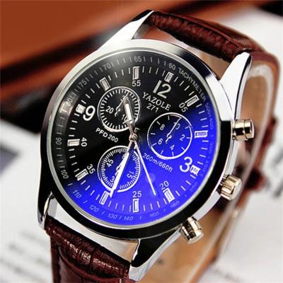 China New Listing Shock Resistant Yazole 271 P Men Watch Brand Watches Quartz Clock Fashion Leather Belts Sports Wristwatch Luxury Cheap Relogio Male for sale