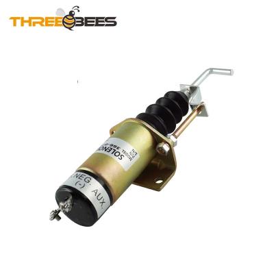 China Diesel Engine Fuel Shutoff Solenoid 12V/24V Solenoid 366-07198 36607197 24V 366-07197 36607197 24V 366-07197 Diesel Engine Fuel Shutoff Solenoid 12V/24V Push Pull Solenoid for sale