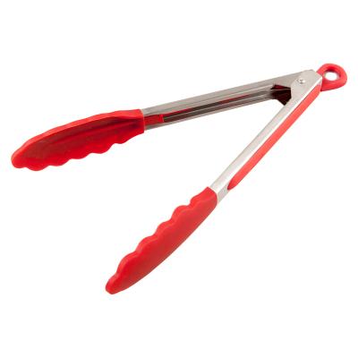 China Viable Silicone Tongs Multi Function Kitchen Tongs Stainless Steel Silicone BBQ BBQ Meat Catering Serving Tongs for sale