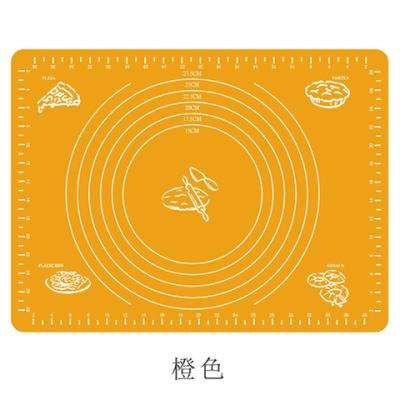 China Kitchen Nonstick Silicone Mat Baking Accessories Dough Kneading Kneading Mat With Scale Silicon Kneading Mat for sale