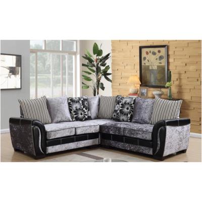 China Modular Light Gray Leather Fabric Clothes Couch Living Room Sofa Sectional SOFA SOFA SET for sale