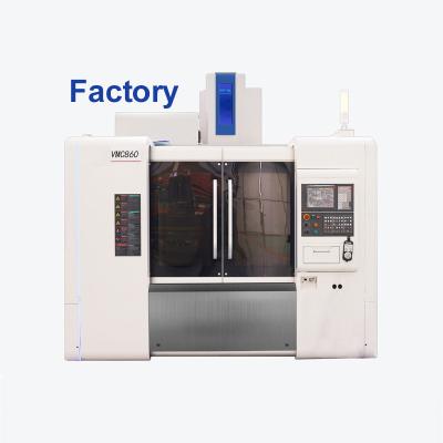 China Factory CNC Machining Center Price VMC860 Vertical 3 Axis VMC Milling Machine Center for sale