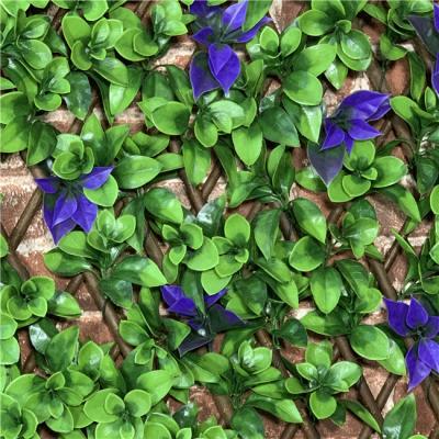 China Factory Direct Sales Easily Assembled Leaves Wall Leaf Artificial Artificial Fence Turtle Leaf Plants for sale