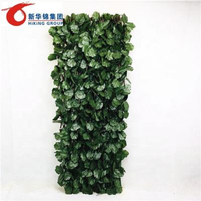 China WILLOW FLEX TRELLIS FENCE easily assembled WITH ARTIFICIAL BOXWOOD LEAF for sale