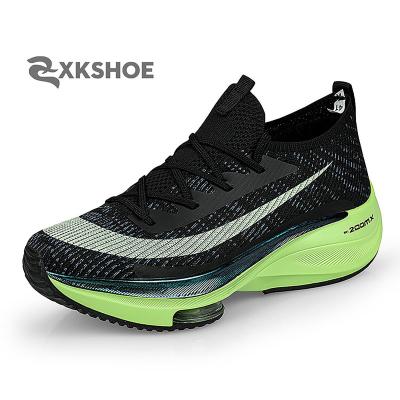 China Slim Sole Manufacture Running Machine Taiwan Sports Automatic Sport Shoes Men 2021 for sale