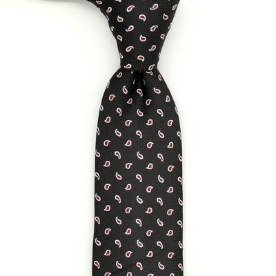 China Woven Thin Woven Tie Men's Custom Logo Solid Tie Multicolor Color Printing Tie for sale