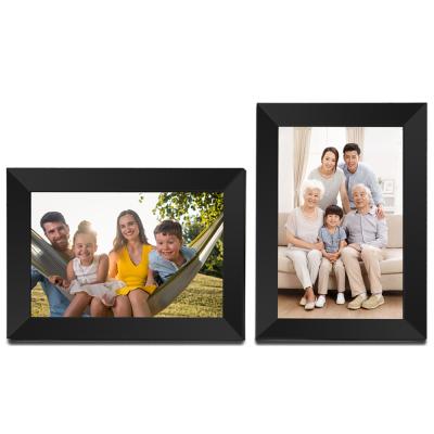 China Picture and Video Sharing Touch Screen 10 inch 10inch Digital Photo Album LCD Electronic Slim Picture Frame for sale