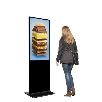 China Touch Screen Kiosk 43 Inch Interactive Advertising Android Floor Standing Touch Screen Kiosk for sale