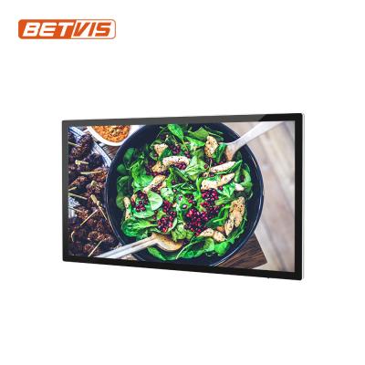 China 32 Inch Indoor Widely Used Touch Screen Wall Mounted Digital Signage With Free CMS Software for sale