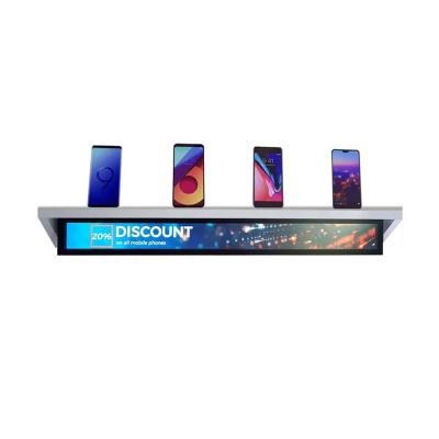 China supermarket digital ultra wide strip stretched bar lcd display supplier BV-UW27611 for sale