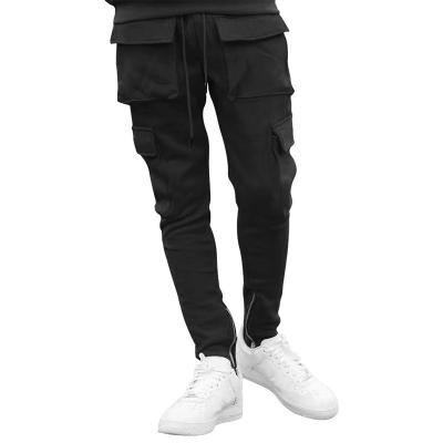 China Wholesale Custom Logo New Men's Cotton Streetwear Casual Joggers Pants Anti-wrinkle Hip Hop Sweatpants for sale