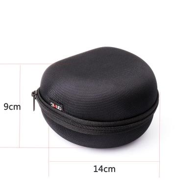 China Custom EVA Hard Shell Waterproof Dustproof Logo Small Waterproof Black Microphone Case And Bags for sale