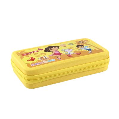 China Professional School Multifunctional Custom Hard Shell EVA Pencil Case For Teens for sale