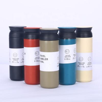 China Hot Selling Asian PORTABLE 480ml Stainless Steel Portable Thermos Large Capacity Vacuum Customized Cup for sale