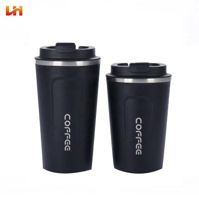 China 380ML PORTABLE Double Wall Vacuum Insulated Travel Mugs Coffee Mug Stainless Steel Tumbler With Logo Stainless Steel Custom Coffee Mug for sale