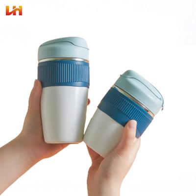 China Amazon Hot Selling PORTABLE Double 12oz Drinking Mug Vacuum Stainless Steel Coffee Mug Tumbler Water Mug for sale