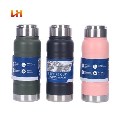 China High Capacity Popular Travel Customized PORTABLE Stainless Steel Camping Vacuum Insulated Mug for sale