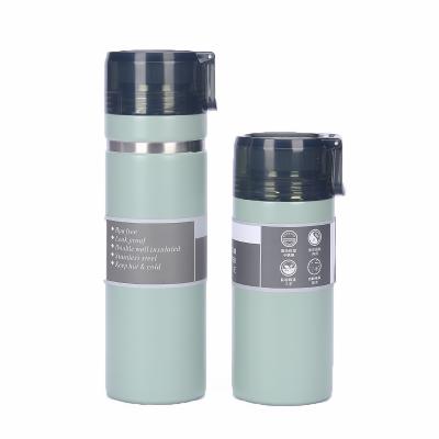 China Simple And Cute Portable Stainless Steel Female Large Capacity Small Student Flask Vacuum Portable Cup Of Water for sale