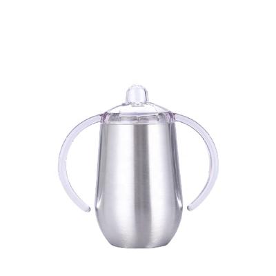 China Fashionable 8oz PORTABLE Kids Vacuum Stainless Steel Double Material Insulation Beverage Milk Cup for sale