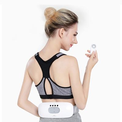 China Full Body Waist EMS Cellulite Massage Instrument Waist Belt Vibrating Belt Weight Machine Electric Back Belt Heating for sale