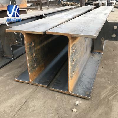 China Welding Structural Steel Structure Main Support Column Steel Construction H Beams for sale