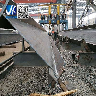 China Qingdao China Steel Structure Beam Column Fabrication Steel Structure Manufacturer Factory Supplied Welded H Column I Beam H Beam For Construction for sale