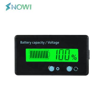 China Lead-acid Battery Test GY-6S 12V/24V  LCD Car Lead-Acid Lithium Battery Voltmeter Voltage Tester battery Voltage meter Battery Capacity Indicator for sale