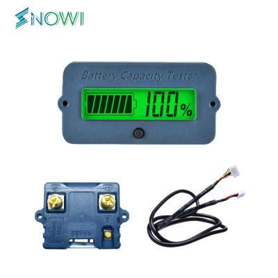 China Lead-acid Battery Test Baiway TY02K 50A Battery coulometer LCD Power Display charge and discharge battery Capacity indicator battery monitor Meter for sale