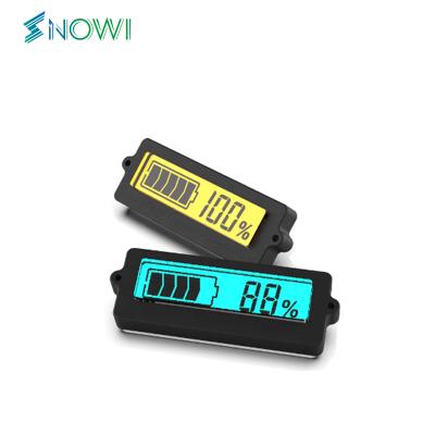 China Lead-acid Battery Test Baiway LY6N 12V 24V 36V 48V 60V Digital Acid Lead Lithium voltmeter Battery monitor Capacity Indicator tester meter 3s-16s for sale