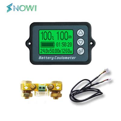 China Battery Pack TK15H 100A OEM Battery coulometer  charge and discharge battery Capacity Volt Meter Power Meter battery monitor capacity tester for sale