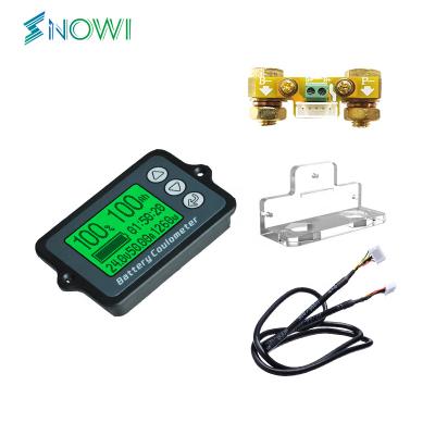 China Battery Pack TK15H OEM Waterproof Battery coulometer DC 8V-100V50A Lead-acid Cell Capacity Monitor Lithium Battery Indicator tester for car for sale