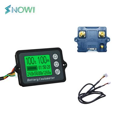 China Battery Pack TK15H OEM Battery Coulometer 120V 100A Coulomb Meter Battery Indicator Capacity Tester LCD Power Display for car for sale