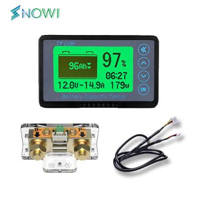 China Battery Pack TF03KH 350A OEM Battery coulometer battery Capacity indicator Volt Meter Power Meter car battery monitor capacity tester for RV for sale