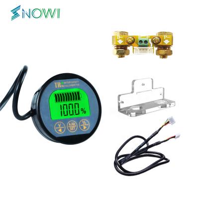 China Lead-acid Battery Test TR16H OEM Waterproof Battery coulometer DC 8V-100V100A Lead-acid Cell Capacity Monitor Lithium Battery Indicator tester for car for sale